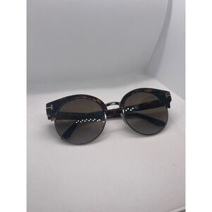 Tom Ford Alissa-02 TF608 Tortoise Round Sunglasses Designer Women's 54 21 140